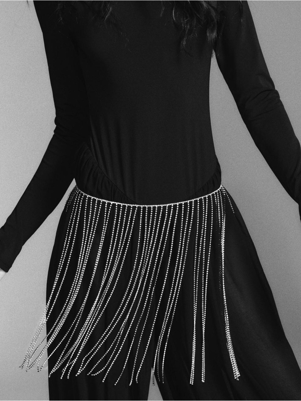 NWT Zara sparky skirt belt